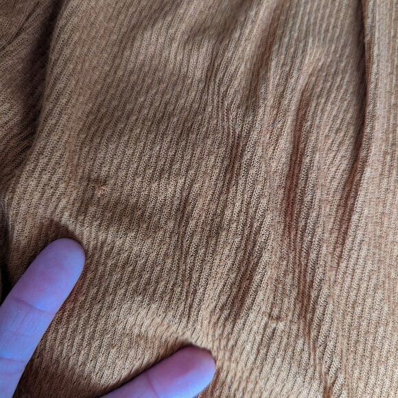 FREE PEOPLE Oversized Flowy Bubble Sleeve Devin Henley Top in Autumn Pea… - Picture 12 of 12